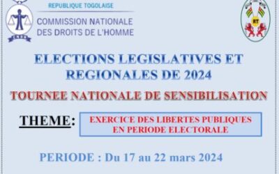 Elections législatives et régionales : la CNDH en tournée nationale de sensibilisation sur l’exercice des libertés publiques en période électorale